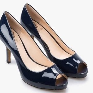 Vince Camuto Patent Leather Heel